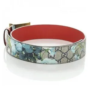 Gucci | Accessories | Gucci Gg Supreme Blooms Belt With  display picture 2